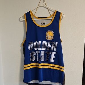 Blue and Yellow Tank Top